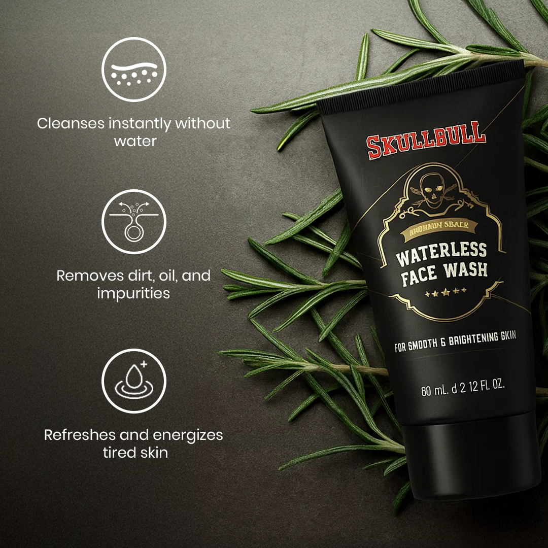 Skullbull Fearless Waterless Facewash