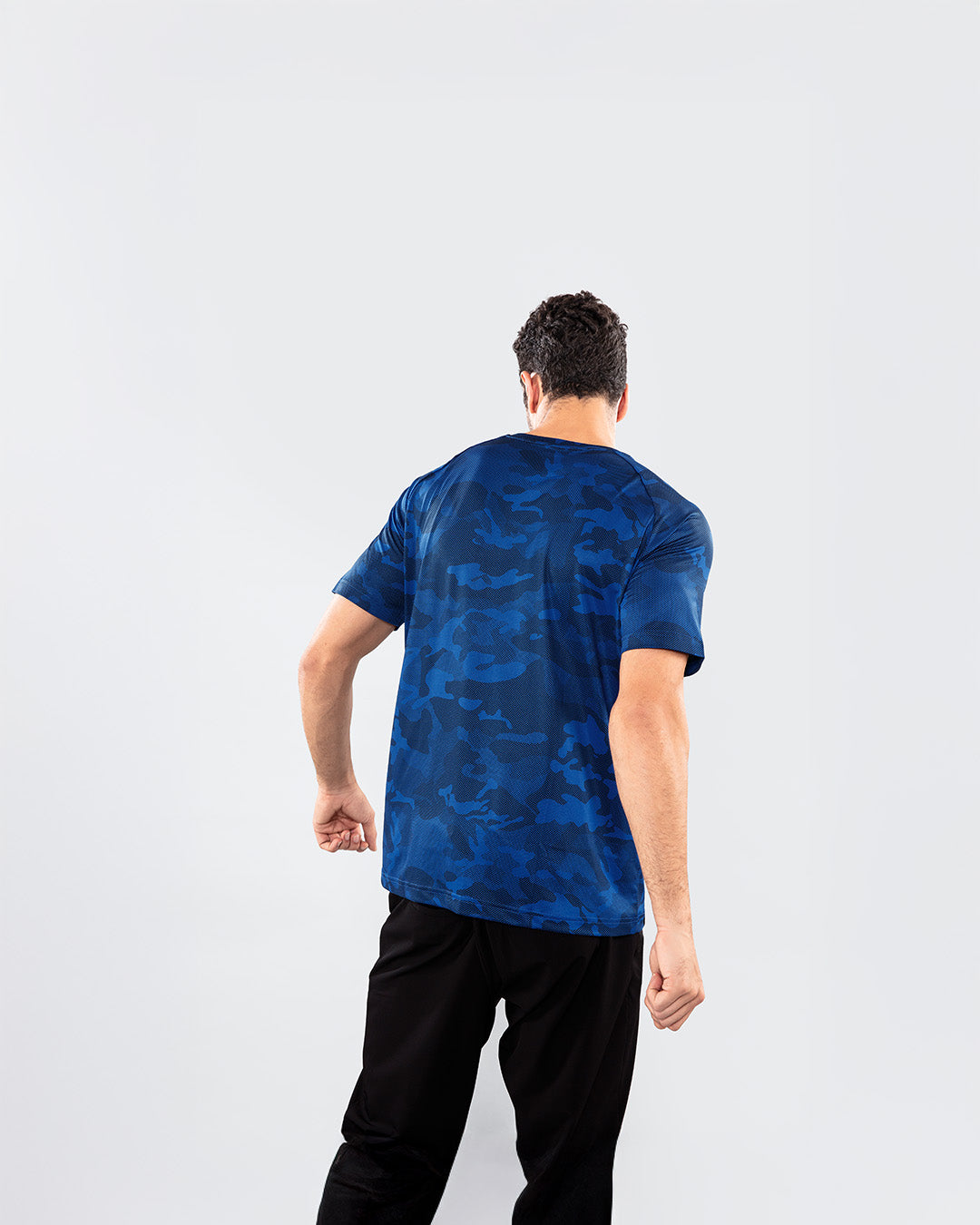 Skullbull PulseDry T-Shirt – Men’s Quick-Dry, Sweat-Wicking Performance Tee (Blue)