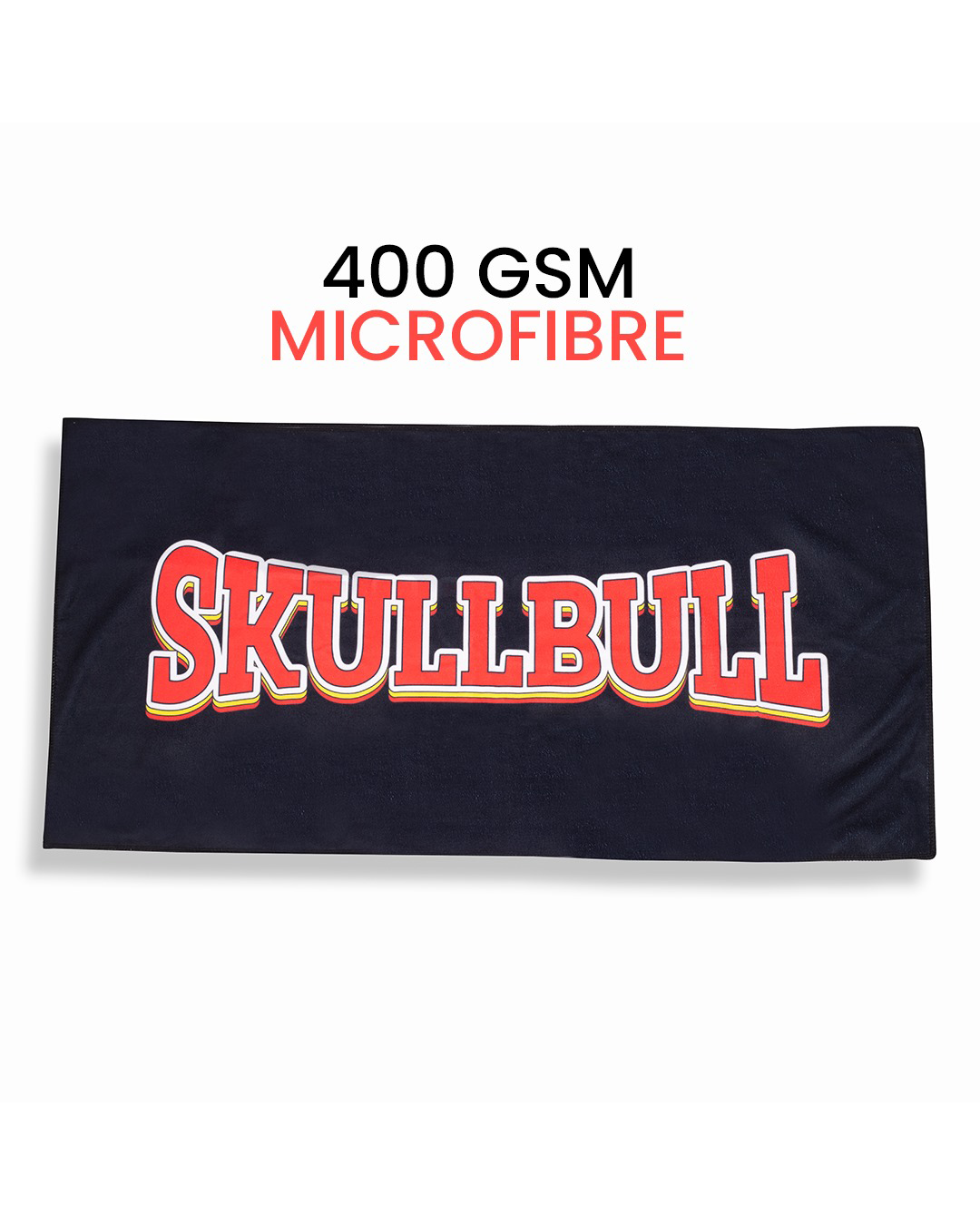 400GSM Quick Dry Microfiber Towel Black
