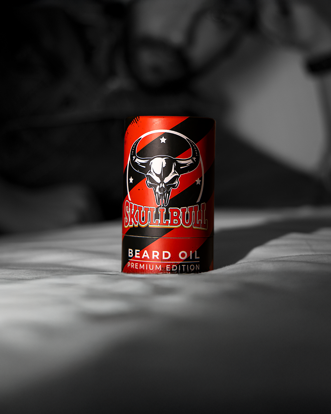 Skullbull Beard Oil – Jojoba, Argan & Amla Extract | Softens, Strengthens & Promotes Beard Growth
