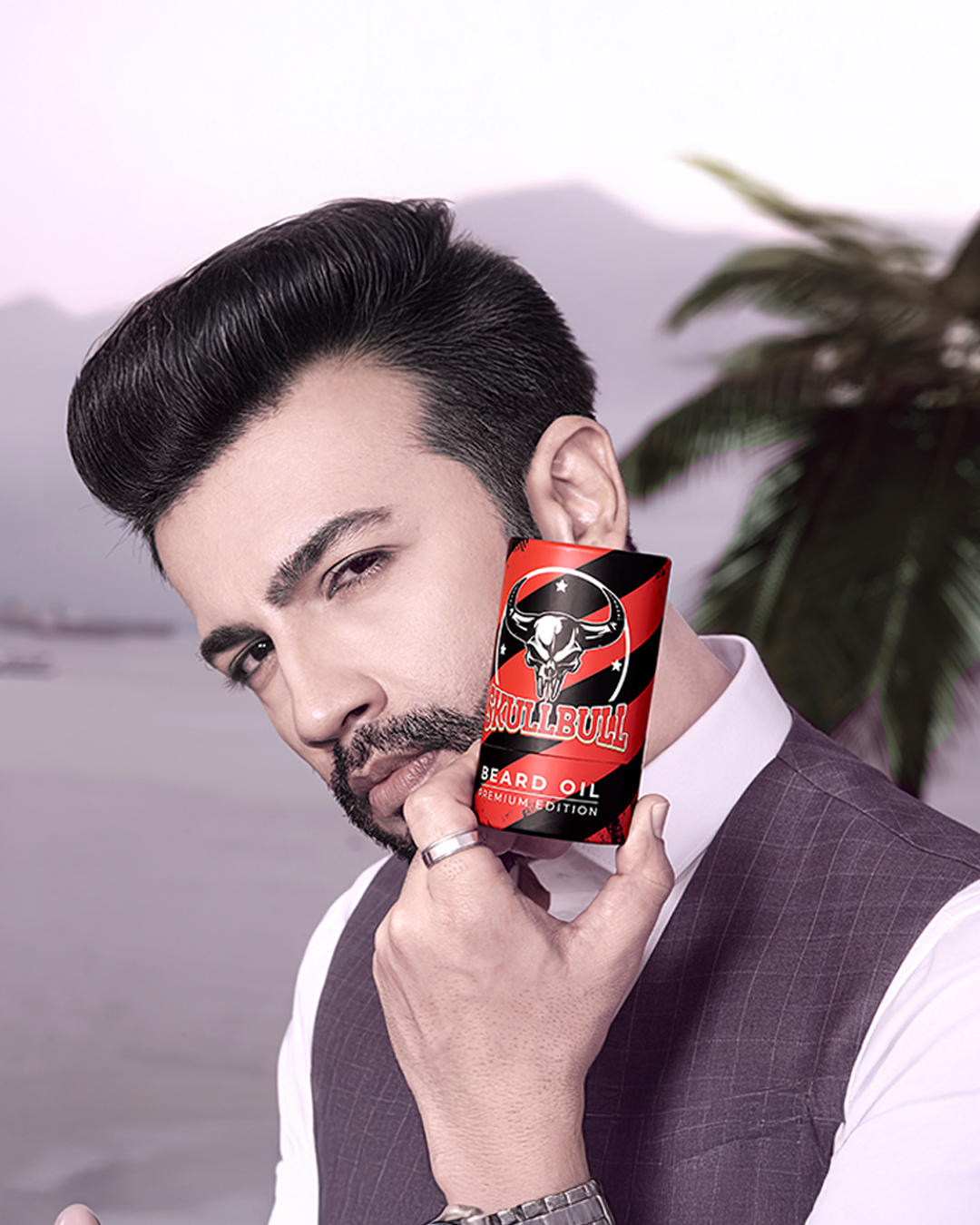 Skullbull Beard Oil – Jojoba, Argan & Amla Extract | Softens, Strengthens & Promotes Beard Growth