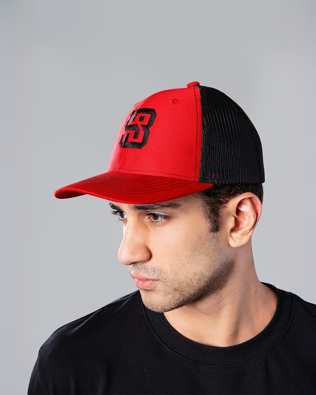 Skullbull DryPeak Cap (Black/Red)