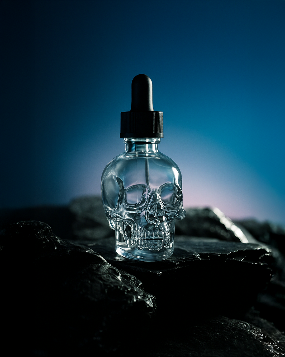 Skullbull Anti-Frizz Hair Serum – Argan, Olive & Carrot Seed Oils for Smooth, Shiny Hair